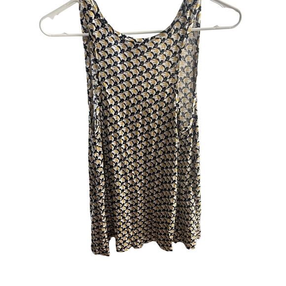 Joie Elephant Print Tank Top | XS | Scoop Neck | 100% Rayon | EUC - Picture 3 of 6